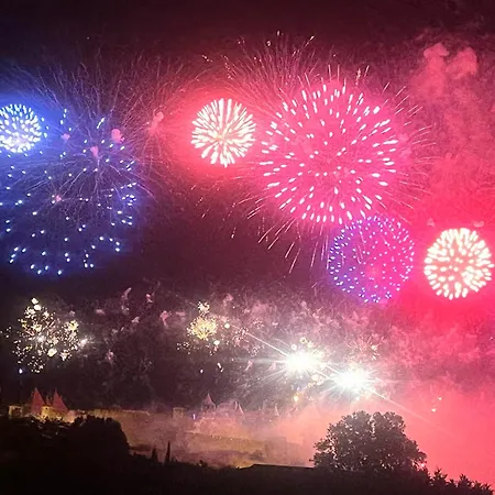 Avec Vue Panoramique Sur La Cite Medievale Bed and Breakfast